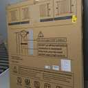 Cumbor 29.7-40.6" Baby Gate for Stairs, Mom's Choice Awards Winner-Dog Gate for Doorways, Pressure Mounted Auto-Close Pet Gates for Dogs Indoor, Safety Child Gate with Easy Walk Thru Door, White (30.5" Tall)