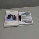 JSAUX Non-Slip Ergonomic Charging Grip for Switch 2, Magnetic Grip Controller Compatible with Switch 2 JoyPads, Play While Charging with LED Indicator & 1.5m/4.9ft Charger CableBlack