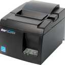 Star Micronics TSP143IIILAN Ethernet (LAN) Thermal Receipt Printer with Auto-cutter and Internal Power Supply - Gray 