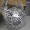Alytimes Mirror Disco Ball - 8-Inch Cool and Fun Silver Hanging Party Disco Ball Big Party Decorations, Party Design