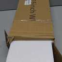 Upassion White Floating Shelves for Wall Set of 3, 16" White Shelves for Home Decor, Frame Display Wall Mounted Floating Shelf for Living Room, Bedroom, Bathroom, Kitchen