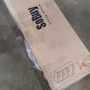 Haotian White Shoe Cabinet Entryway, Freestanding Shoe Rack with 3 Flip Drawers, Shoe Storage Cupboard Organizer for Entrance Hallway, FSR110-W