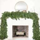 Pine Garland Christmas Decoration, 6ft Christmas Greenery Garland Artificial Spruce Pine Needles for Holiday Mantel Fireplace Table Centerpiece Decor