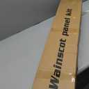 Art3d Premade Board and Batten Paintable Wainscoting Kit, MDF Accent Wall Panel for Kitchen Bedroom Living Room Home Decor Covers 189 x 54 in. Molding Trim Slat with Edge Strip (Log Color)