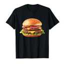 Hamburger Cheese BBQ Lovers T-Shirt, 3XL