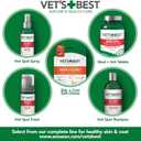 Vet's Best Dog Hot Spot Itch Relief Spray for Dogs, Dog Hot Spot Spray, Relieves Dry Skin, Rash, Scratching, and Licking, Itchy Skin & Hot Spots, anti-itch spray for dogs, Alcohol-Free, 16 oz