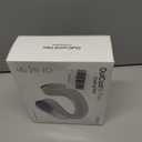 Samply Ice-Filled Neck Cooler with Cooling Towel, Silent Non-Gel Ice Pack for Muscle Soreness,Cervical Pain Support, Cold Compress Therapy for Sports, Travel, Ideal for Hot Weather, Light Gray