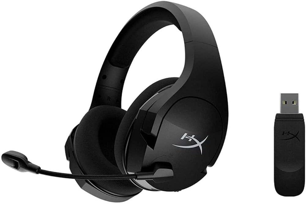 HyperX Cloud Stinger Core  Wireless Lightweight Gaming Headset, DTS Headphone:X spatial audio, Noise Cancelling Microphone, For PC, Black