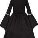 Girls Vampire Costume for Halloween Party Dress Up, Medium