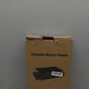 OPNICE Desk Organizers and Accessories, 2-Tier Computer Monitor Stand Riser with Drawer and 2 Pen Holders, Laptop Stand, Office Desk Accessories for Office Supplies, Blue (Blue 1-Pack)