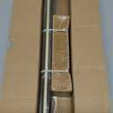 Antique Bronze Curtain Rods for Windows 28 to 48 Inches Adjustable Length Heavy Duty 1" Diameter Window Curtain Rod with Solid Metal Finials for Outdoor Farmhouse Bedroom Kitchen Living Room