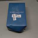 WIBIMEN Mini Ice Cube Trays, 0.55 Tiny Pebble Ice for Iced Coffee & Cocktails, Fast Chill, Easy Twist Release, Stackable with Lid & Storage Bin (4 Pack, Black)