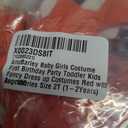 AmzBarley Baby Girls Costume First Birthday Party Dress up Toddler Kids Backless Lace Dress with Accessories (2T (1-2Years))