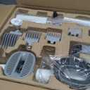 Dog Grooming Vacuum and Kit, Clipper Nail Trimmer Grinder, 2.5L Dust Cup 7 Grooming Tools 11000Pa Pet Vacuum for Shedding Grooming, Dog Hair Vacuum, Home Cleaning, PG50 Plus (Gray)