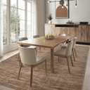 Living Room Area Rug 8x10 Modern Solid Area Rug Minimalist Indoor Carpet Low Pile Stain Resistant Throw Carpet Non Slip Non Shedding for Bedroom Playroom Dining Room，Taupe
