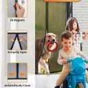 FEGO Magnetic Screen Door Fit Door Size:38"x82", Screen Itself Size 40"x83", Enjoy Breeze, Hands Free Entry, Reinforced Fiberglass Mesh Anti-Tearing, Pet & Kid Friendly, Strong Magnets for Patio/Front