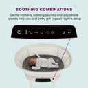 4moms MamaRoo Sleep Bassinet, Supports Baby's Sleep with Adjustable Features - 5 Motions, 5 Speeds, 4 Soothing Sounds and 2 Heights