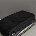 Stair Treads for Wooden Steps 15pcs - 8x30in Carpet Stairs Runner Indoor Non-Slip Stair Mats for Kids Elders and Pets (Cube Black)