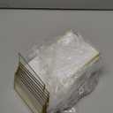 Smarpau 8 Pack Gold Acrylic Sign Holder 4x6 Gold Picture Frames Double Sided Acrylic Sign Holder with Table Menu Holders for Wedding Party Photos Art Display