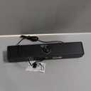 Computer Speakers, Bluetooth RGB Laptop SoundBar, 16W Dual HiFi Stereo with 6 LED Color Mode Soundbar, USB Powered Computer Speakers for Monitor, Phone, PC, Laptop