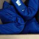 LAGRATY Outdoor Chair Cushions for Patio Furniture24" x 24" Deep Seat Cushions with Backrest for Couch Sofa Chair - Waterproof Fade-Resistant Patio Cushion (Set of 2,Navy Blue)