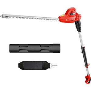 20-Inch Cordless Pole Hedge Trimmer Compatible with Milwaukee M18 Battery(No Battery), 14.5FT Reach &150 Adjustable Head, Cuts 3/4 Branches, Lightweight Electric Hedge Trimmer with Extension Pole
