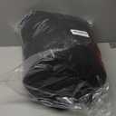 Women's Thicken Puffer Coat Winter Warm Fleece Quilted Jacket Padded Parka Coat with Removable Hood (Black, Small)