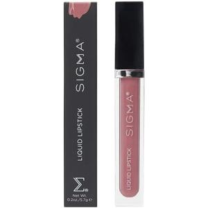 Sigma Beauty Liquid Lipstick – Bold and Luxurious Liquid Matte Lipstick with a Satin Finish - Clean, Vegan Cruelty Free Makeup (New Mod)