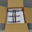 Espresso Cups Set of 6, 4 oz Demitasse Cups with Saucer and Metal Stand Small Coffee Cup Set, Porcelain Cappuccino Cups for Latte, Cafe Mocha and Tea, Green