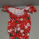 KYEESE Christmas Dog Pajamas Santa Claus Turtleneck Dog Pjs for Medium Dogs Holiday Pet Onesie Soft Velvet 4 Legs Cozy Pet Sleepwear Warm Doggie Christmas Outfit, XX-Large (2XL (40-60lbs), 02# Xmas)