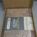 2 Pack Heavy Duty Bamboo Cutting Board Set Non Slip Over Sink Solid End Grain Thick Wood Chopping Board Extra Large Big Small Best Organic Hardwood Wooden Kitchen Essential New Home Housewarming Gift (Multiple Sizes (Set of 2))