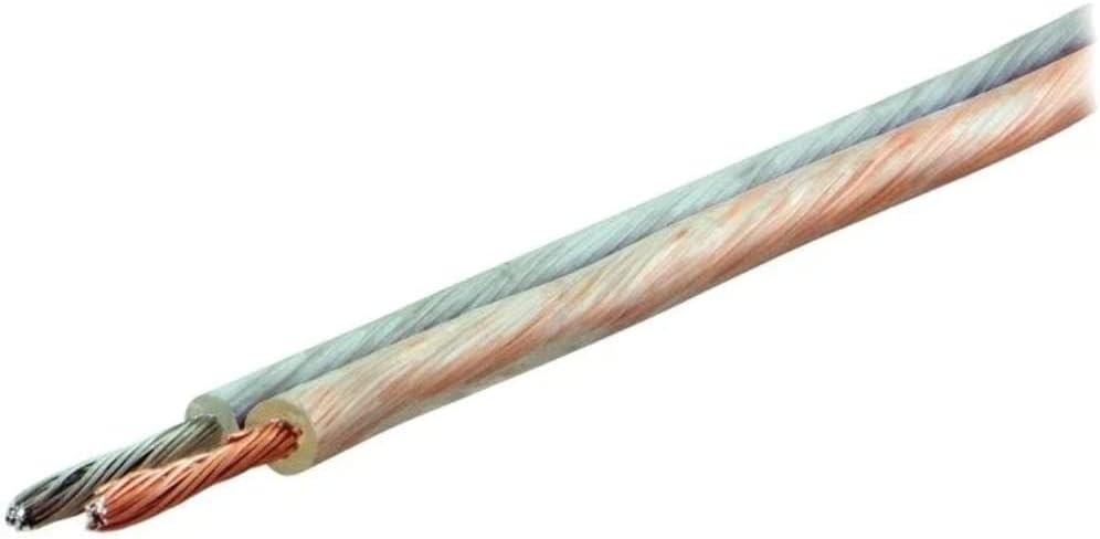 GE, Clear, 50 ft. Direct Wire, Coat, Universal Design, for Stereo, Home Theater, Speakers, 33594