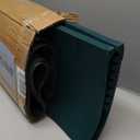 Craps Tabletop Game Set with 35 * 70" Rubber Craps Tabletop Mat, 48 * 11" Rubber Craps Diamond Pyramid Bumper, 36" Rattan Stick, Casino Grade 19mm Dice, On/Off Button & 100 pcs Chips (Black)