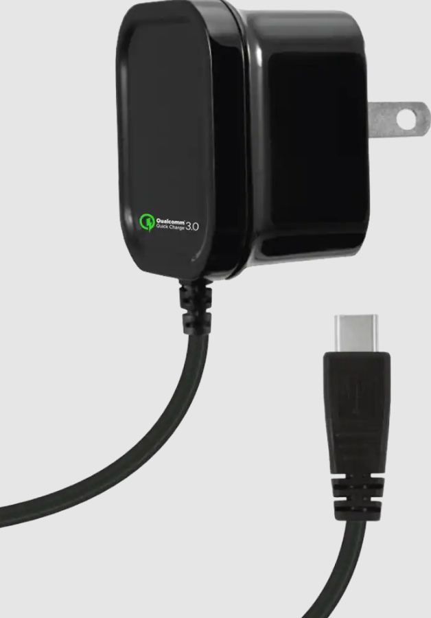 ZGear Quick Charge USB-C Wall Charger - Black & Zgear Charger