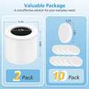 2 Pack Core Mini Replacement Filter for LEVOIT Core Mini-P Air Purifiers, Core Mini-RF Filter Replacement