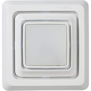 Broan-NuTone FG600S LED Lighted Grille Upgrade for Bathroom Ventilation Fans, Easy Installation , DIY, White, Square (10.25 in W x 9.75 in L)