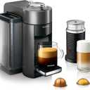 Nespresso Vertuo Coffee and Espresso Machine by De'Longhi, With Frother 54 ounces, Titan, Grey, BBD 03/31/2027