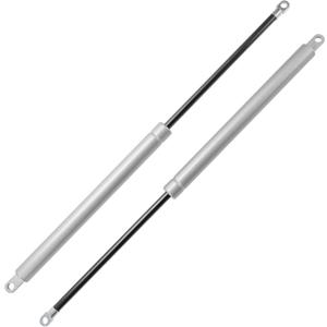 Motoforti 20inch/ 500mm 202Ib/ 900N/ 90kg Lift Supports Struts Gas Springs for Car Tailgate Camper Lid Boat Hatch Window Lid Under Bed Lifting Tool Box Lid Silver Tone 2Pcs