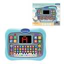 Lexibook, Educational Tablet, Bilingual English/Spanish, Talking Tablet with Screen to Learn The Alphabet, Numbers and Animals, Piano and Interactive Quiz Modes, Blue, JCPAD007i2