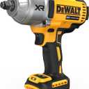 DEWALT 20V MAX Cordless Impact Wrench, 1/2 Impact Gun, 4-Speed High Torque with Hog Ring Anvil and LED Light, Brushless Motor, Precision Wrench, Tool Only (DCF900B)