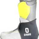 Ski & Snowboard Boot Fitting Liner Sleeve with 2 Pack J Bars, Reduce Heel Lift and Ankle Blisters, Small & Large (Large)