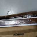 38.5" x 10" Teak Wood Bathtub Adjustable Caddy Tray
