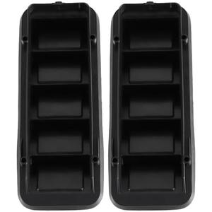 KPALAG 1PCS Upgraded Back Panel Air Vent Relief Grille, Cabin Pressure Air Vent Relief Valve Panel Grille Compatible with Colorado Silverado 1500 2500 3500 Sierra 1500 2500 3500 Replace#: 13596856