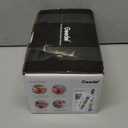 Geedel Rotary Cheese Grater, Kitchen Mandoline Vegetable Slicer with 3 Interchangeable Blades, Easy to Clean Rotary Grater Slicer for Fruit, Vegetables, Nuts (Blue)