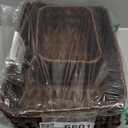 GRANNY SAYS Wicker Baskets for Organizing, Nesting Storage Baskets for Shelves, 1 Large and 2 Small Wicker Baskets Waterproof, Dark Brown, Only2-Pack