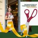 25" Grand Opening Scissors Pink Giant Scisors for Ribbon Cutting Ceremony Heavy Duty Pink Scissors Giants for Special Events Inaugurations and Ceremonies