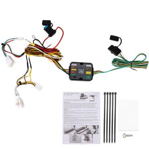 WATERWICH 4-Pin Trailer Wiring Harness Compatible with Toyota Prius 2004-2015 Replacement for 56147 Trailer Hitch Wiring Harness for Trailer Lights Connect