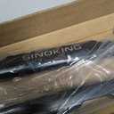 Sinoking Winch 10 inch Aluminum Hawse Fairlead for 8000-15000 LBs Synthetic Winch Rope (Black textured coating)
