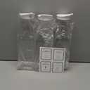 Laundry Detergent Dispenser,54oz Fabric Softener Dispenser,Plastic Liquid Laundry Detergent Container,Laundry Detergent Organizer for Laundry Room Organization with 4 Labels,3 Pack,White