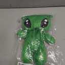 OSOCU 13.5in Adorable Green Alien Plush Toy | Ultra-Soft Stuffed Figure | Great for Home & Room Decoration | Ideal Birthday/Halloween for All Genders | a Must-Have for Sci-Fi Lovers